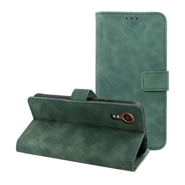 Galaxy XCover 7 Plånboksfodral Tender - Grön Grön