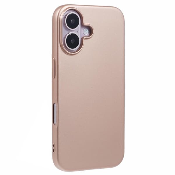 X-LEVEL Guardian Series Mobilskal till iPhone 16 TPU Skyddsgel Guld
