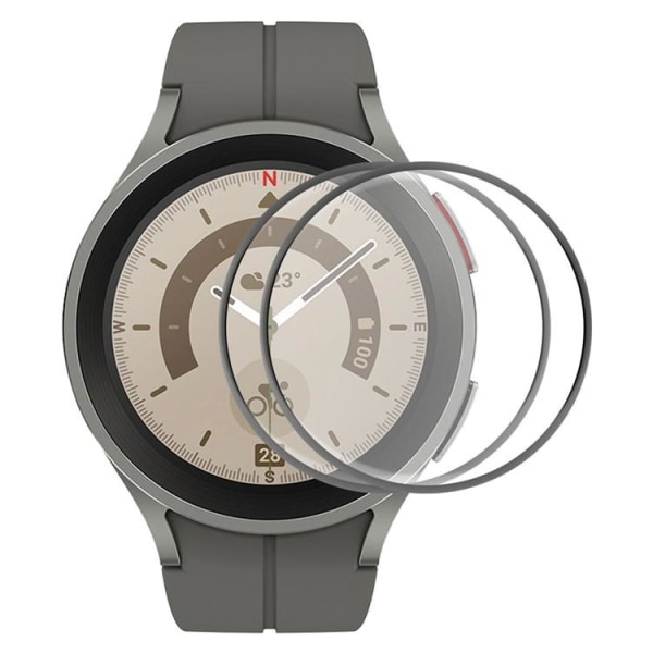 [2-PACK] ENKAY Galaxy Watch 5 Pro (45mm) Härdat Glas Skärmskydd