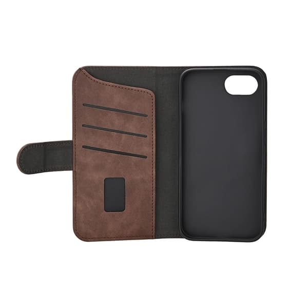 Gear iPhone 16e Pung Etui MagSafe 3 Kort Genanvendt - Brun Brun