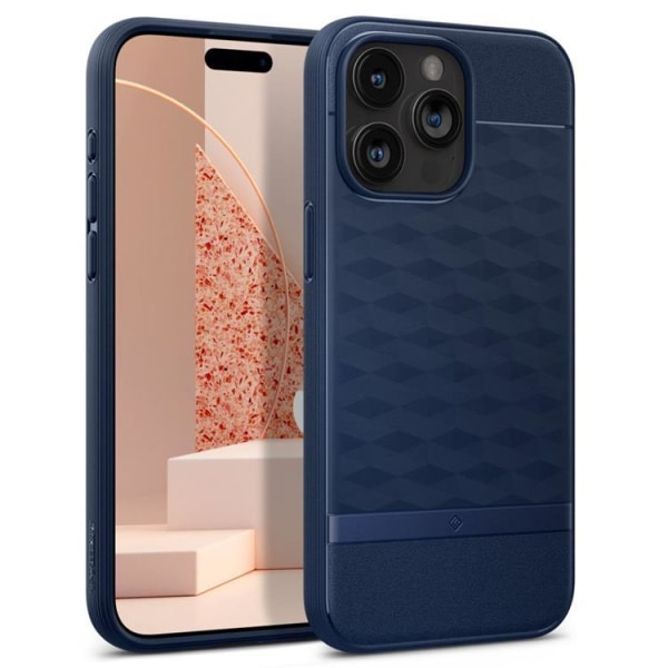 Caseology iPhone 15 Pro Mobile Case Magsafe Parallax - sininen