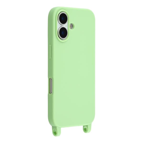 Mobilskal till iPhone 17 TPU med Hål för Rem - Grön Grön