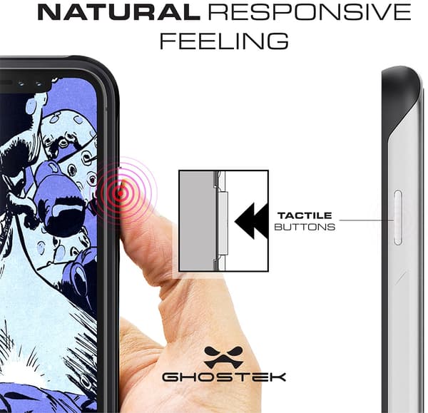 Ghostek Atmoic Slim 2 Skal till Apple iPhone XS Max - Svart Black