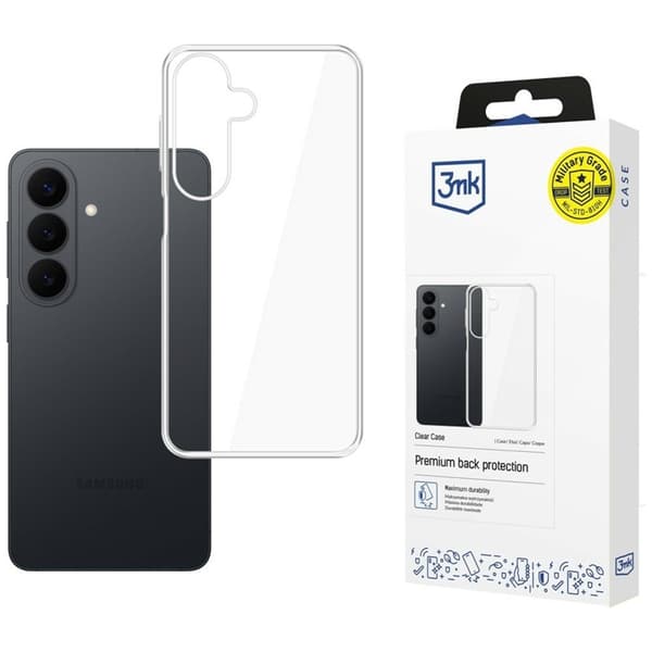 3mk Skal För Galaxy S26 FE - Clear Transparent