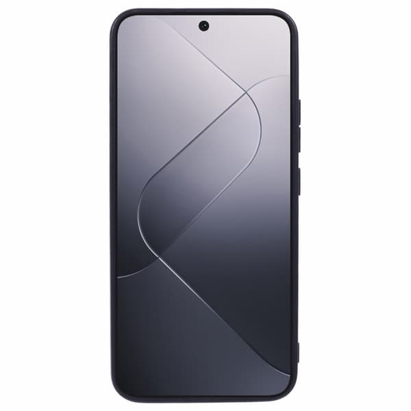 X-LEVEL Bojue-3 Mobilskal till Xiaomi 14 Läderbeläggning Blå