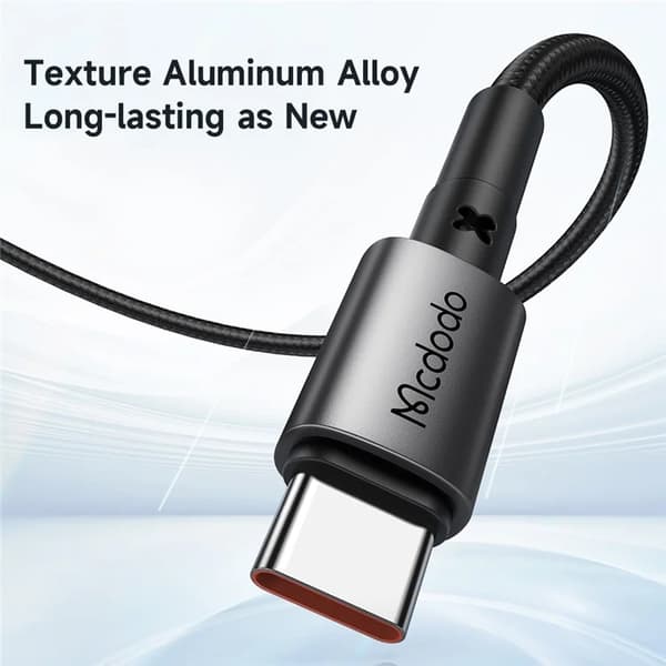 MCDODO USB-A - USB-C 100W Kabel 1.2M 6A CA-3590 MDD - Svart Svart