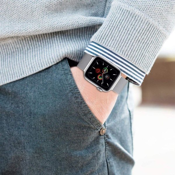 Tech-Protect Milaneseband Apple Watch 4/5/6/7/8/Se (38/40/41mm) Gul