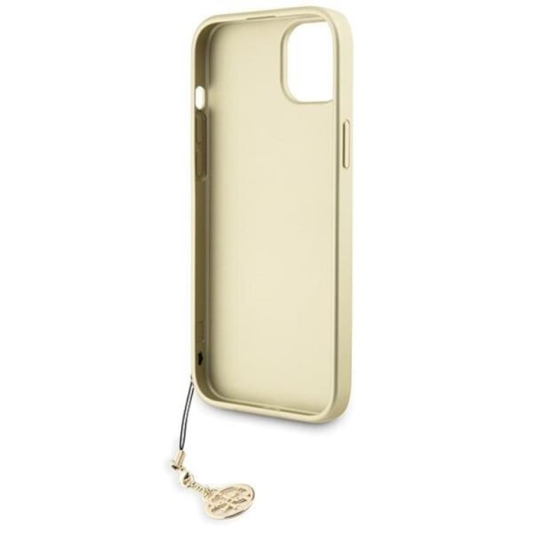 Guess iPhone 15 Mobilcover 4G Charms Kollektion - Grå