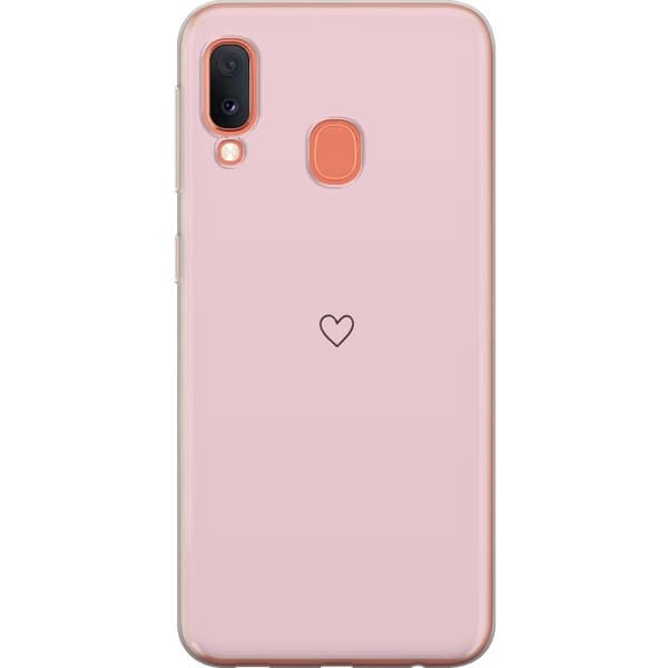 Mobilskal till Samsung Galaxy A20e med Litet Hjärta