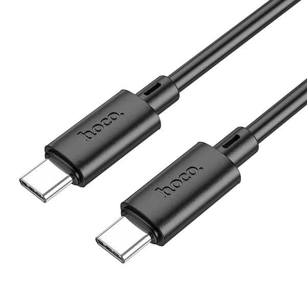 Hoco USB-C Till USB-C Kabel 1m - Svart Black