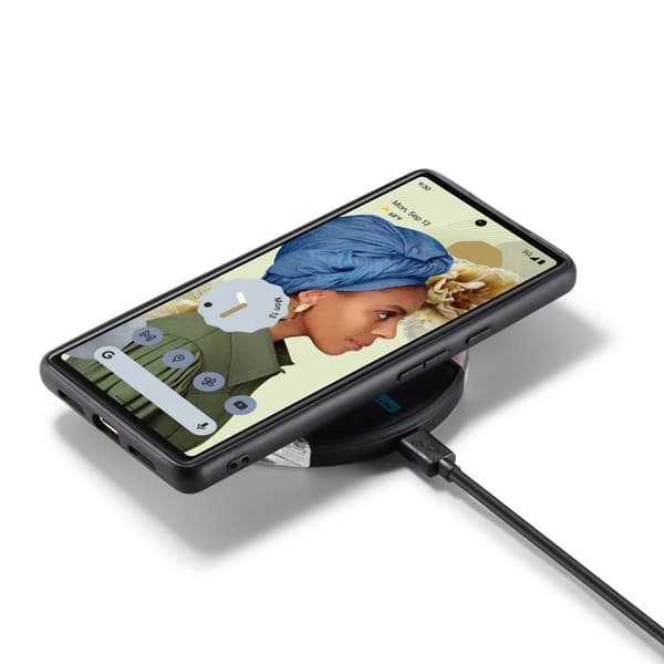 JEEHOOD Google Pixel 7 5G Konstläder Plånboksfodral med Ställning Blå