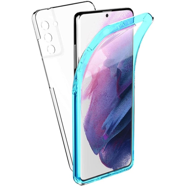 360 fulddækkende cover til Samsung Galaxy S21 PLUS Blå