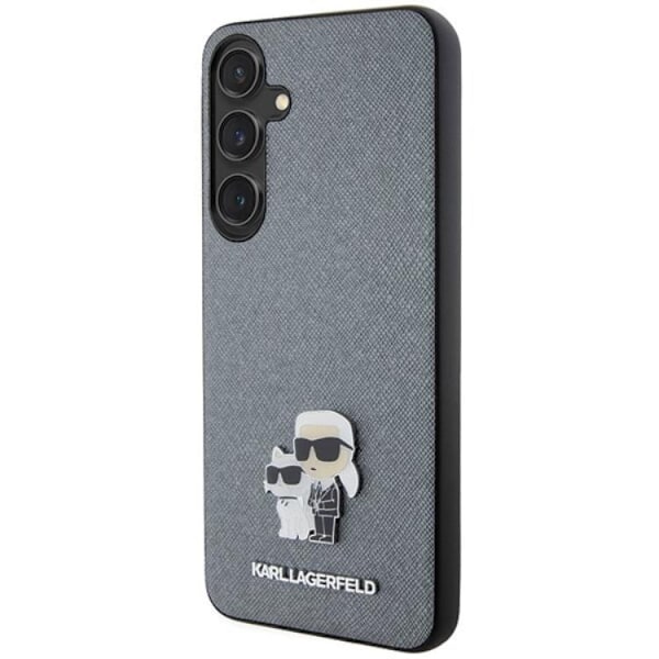 Karl Lagerfeld Galaxy S24 Mobilskal Saffiano Metal Pin