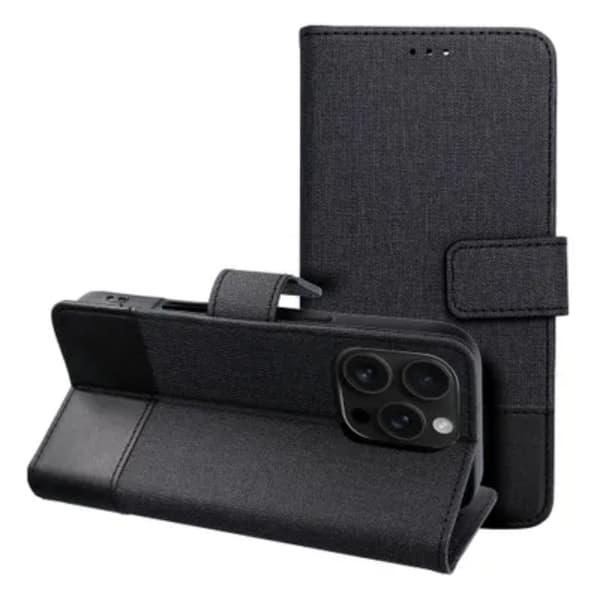 Galaxy A16 5G Plånboksfodral Gomma - Svart Black