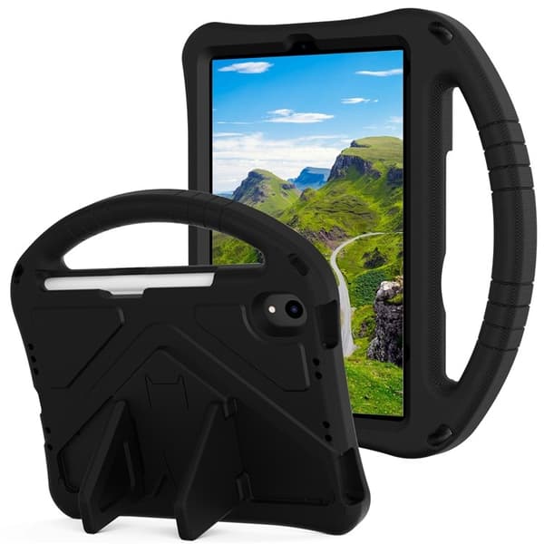 iPad mini (2024)/(2021) Mobilskal EVA Kickstand - Svart Svart