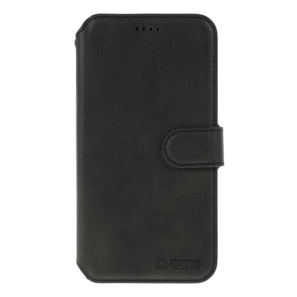 AZNS Leather Stand Konstläder Plånboksfodral för iPhone 11 6.1 tum - Svart