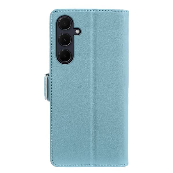 Plånboksfodral för Samsung Galaxy S26 Plus Magnetiskt Konstläder - Blå