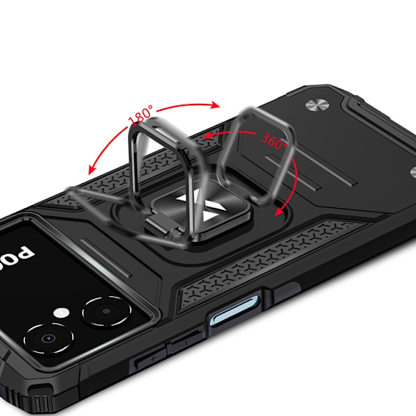 Wozinsky Galaxy A03 Skal Ringhållare Armor - Svart