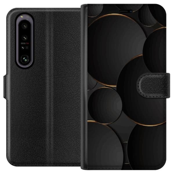 Pungcover til Sony Xperia 1 IV med Luksuriøse Cirkler