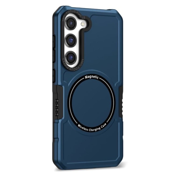 Galaxy S23 Plus Case Magsafe Anti Drop - tummansininen