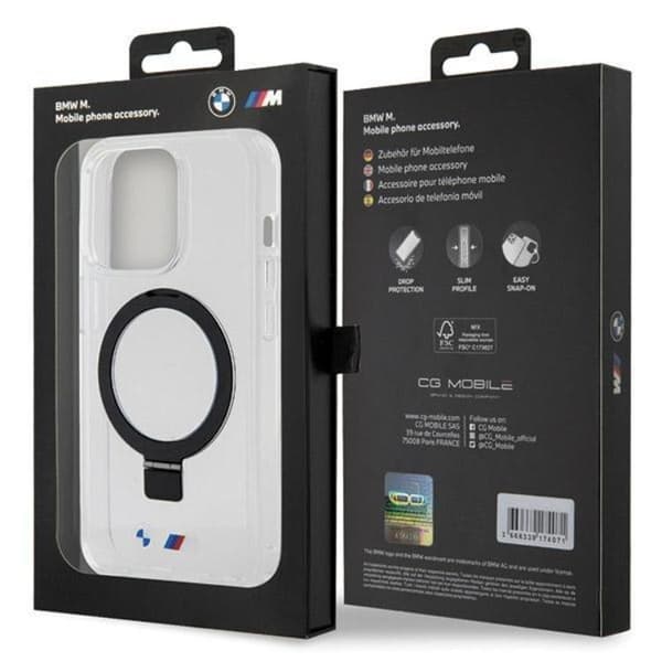 BMW Mobilskal till iPhone 15 Pro Max MagSafe M Collection Transparent