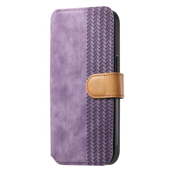Plånboksfodral För iPhone 17 Armband Kickstand - Lila Lila