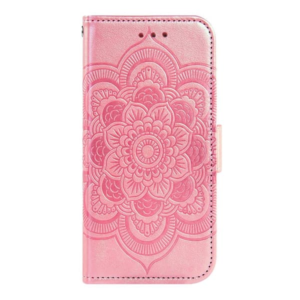 Plånboksfodral för Samsung Galaxy S26 TPU + Konstläder - Roséguld