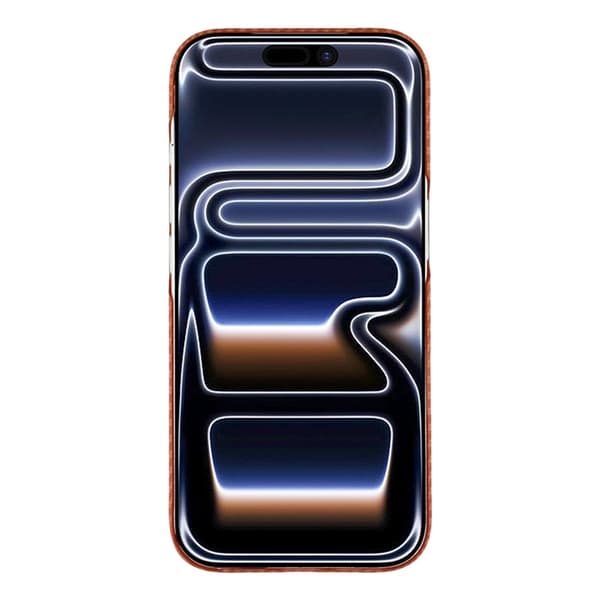 Mobilskal till iPhone 17 Pro MagSafe Carbon Fiber Orange
