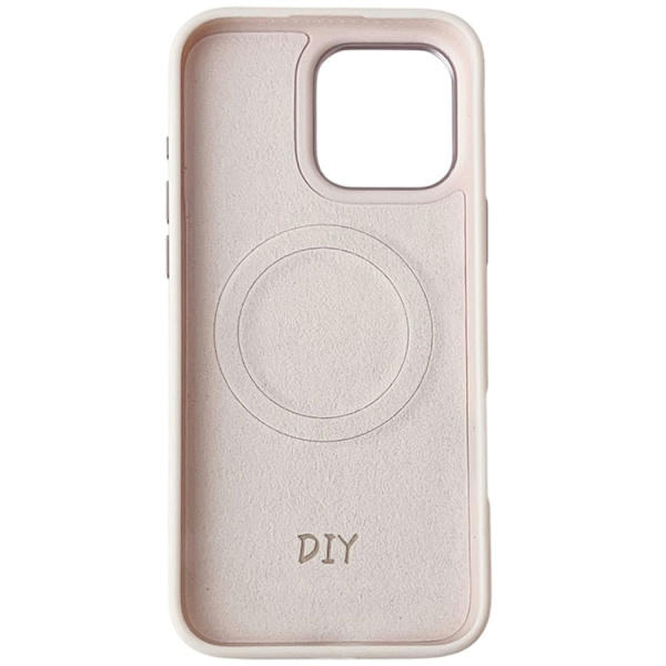 Mobilskal till iPhone 15 Pro MagSafe Lens Kickstand E-Ink Customized NFC - Rosa Rosa