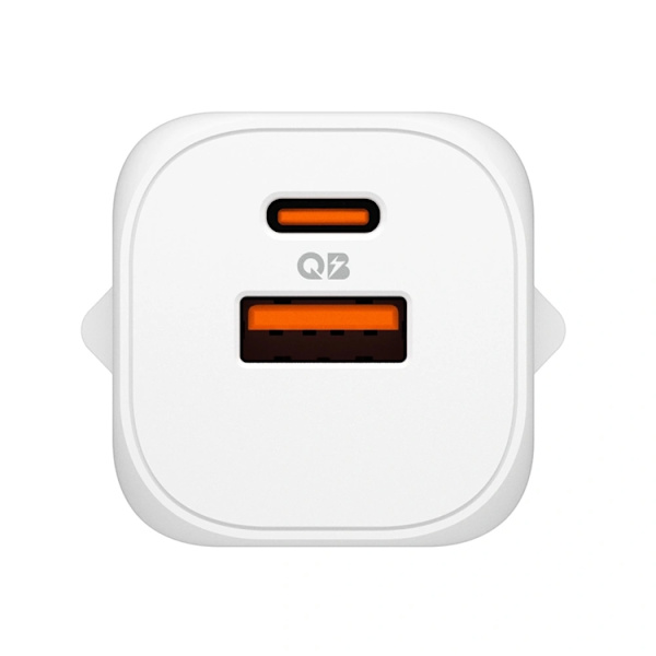 Spigen 2-Port Netværksoplader 35W ESSENTIAL EE352EU Vit
