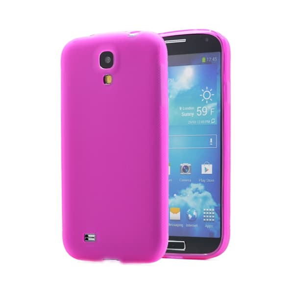 Grip FlexiSkal till Samsung Galaxy S4 - i9500 (Magenta) Rosa