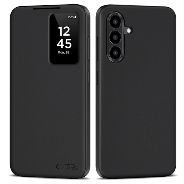 Tech-Protect Galaxy A17 4G/5G Plånboksfodral Smart - Matte Svart Svart