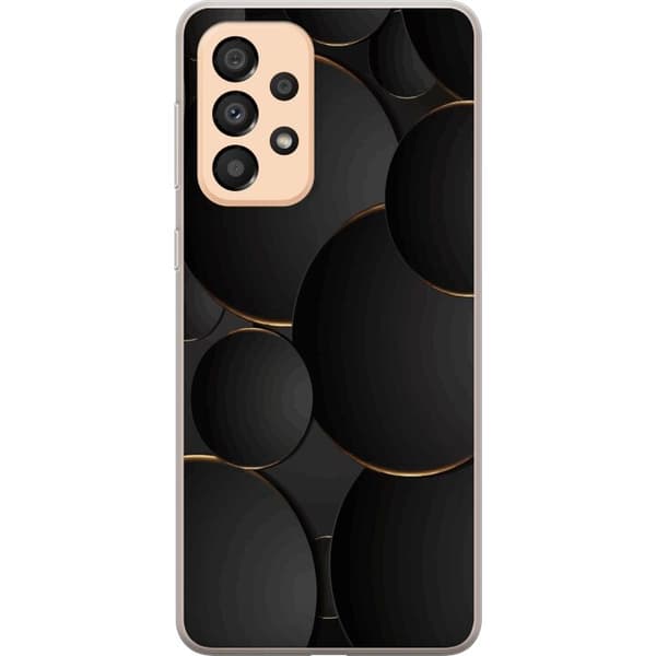 Telefontaske til Samsung Galaxy A33 5G med luksus cirkler