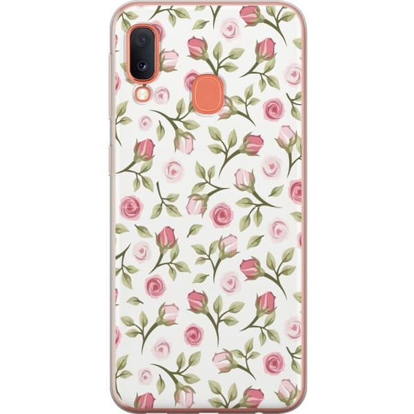 Mobilskal till Samsung Galaxy A20e med Blommigt