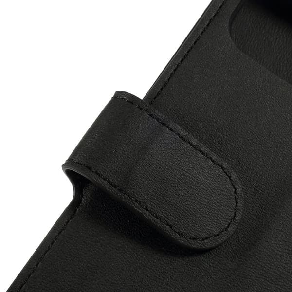 AZNS Leather Stand Konstläder Plånboksfodral för iPhone 11 6.1 tum - Svart