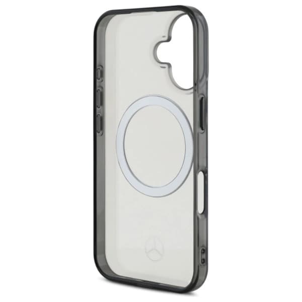 Mercedes Mobilskal till iPhone 16 Magsafe Printed Logo - Clear