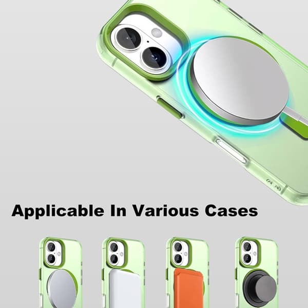 IMAK Mobilskal till iPhone 17 MagSafe Anti Drop - Grön Grön