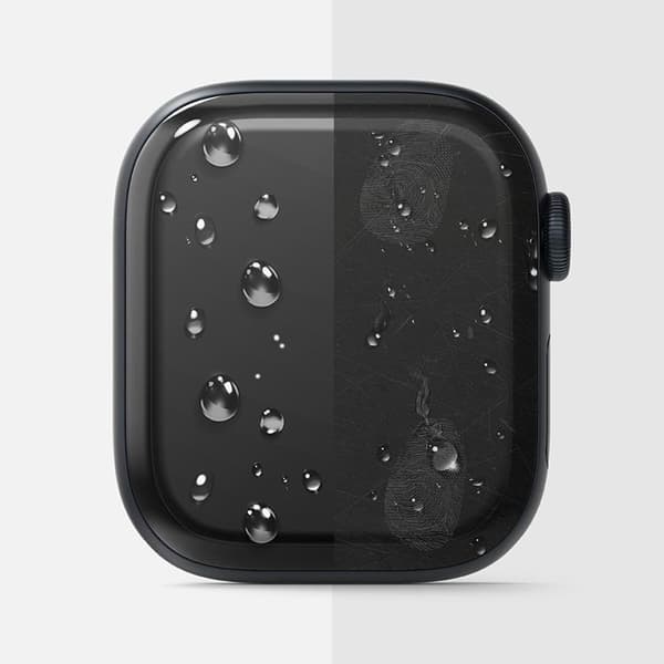 [3-Pack] Ringke Apple Watch 46mm Series 10 Skärmskydd Dual Easy