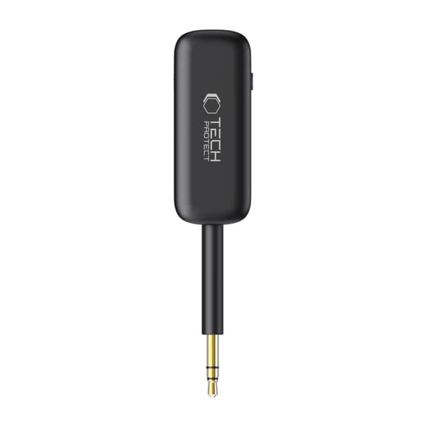 Tech-Protect Aux Adapter Bluetooth Ultraboost AU02 - Svart Svart