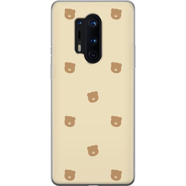 Mobilskal till OnePlus 8 Pro med Björnmönster