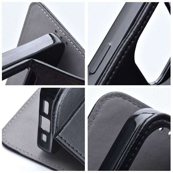 Galaxy S23 FE Plånboksfodral Smart Magneto - Svart Svart