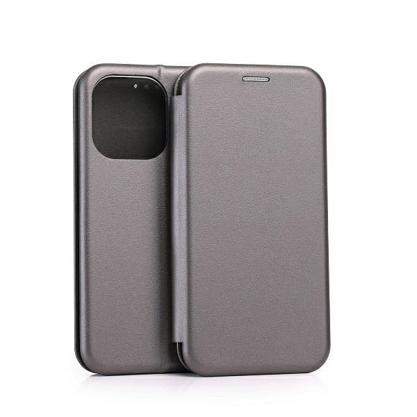 Beline iPhone 15 Pro Plånboksfodral Magnetic - Stål