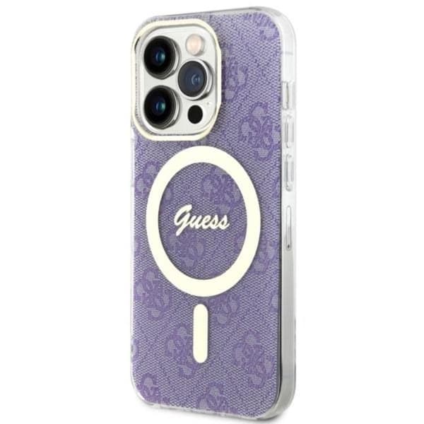 Guess iPhone 14 Pro Max Mobilskal MagSafe 4G - Lilla Lila