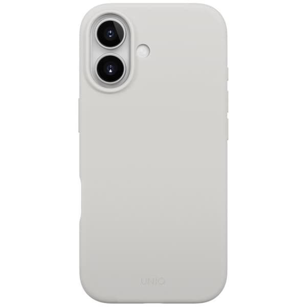 UNIQ Mobilskal till iPhone 17 MagSafe Lino - Ljusgrå Grå