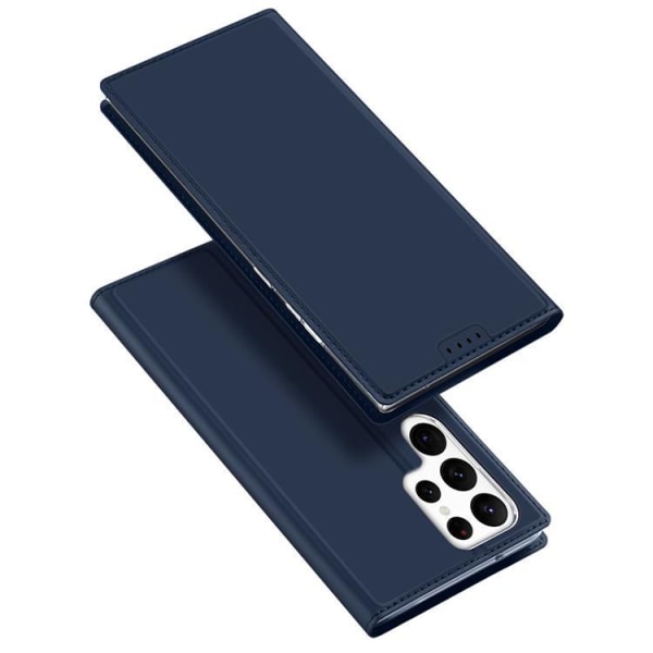 Dux Ducis Galaxy S23 Ultra Wallet Case Skin -sarja - sininen