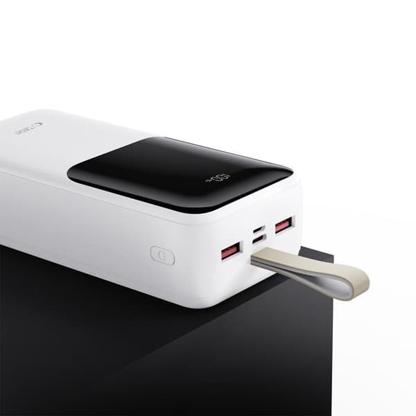 Tech-Protect Powerbank 30000mAh 22.5W - Hvid Vit