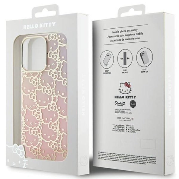 Hello Kitty iPhone 15 Pro Max Mobilskal IML Gradient Electrop