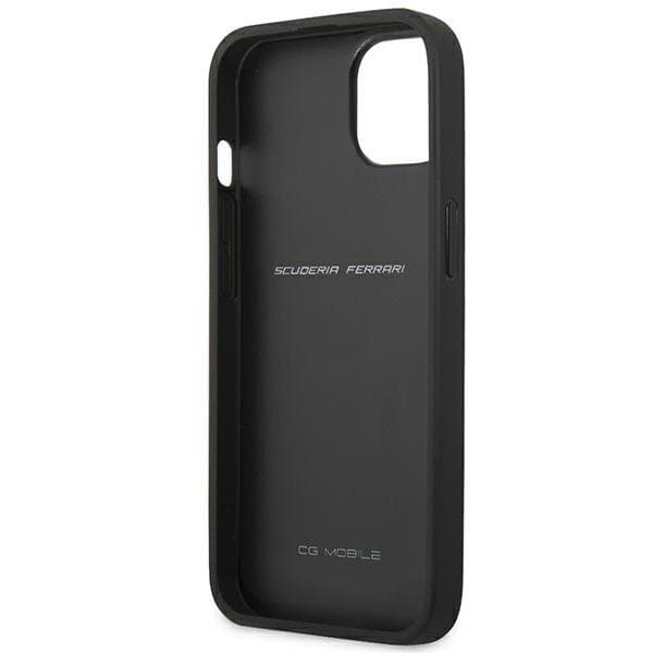 Ferrari On Track Carbon Stripe Cover iPhone 13 Mini - Sort Black