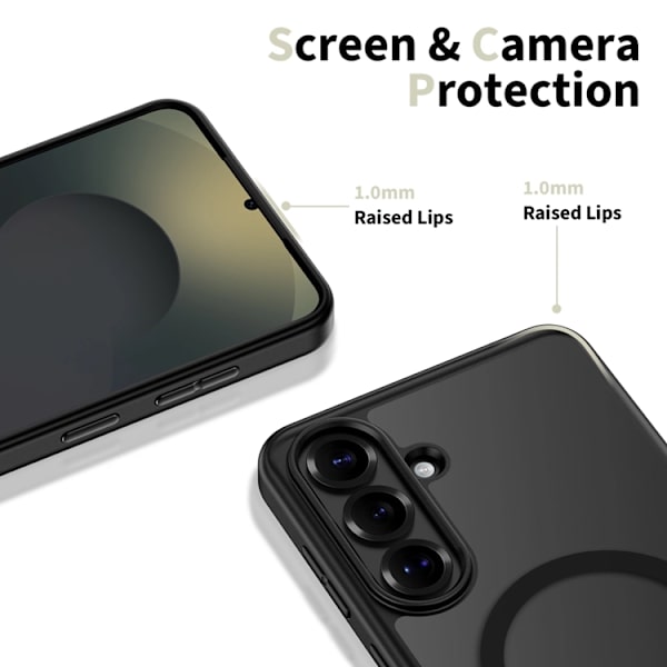 Tech-Protect Telefontaske Til Galaxy S26 Magsafe Magpeak - Sort Svart