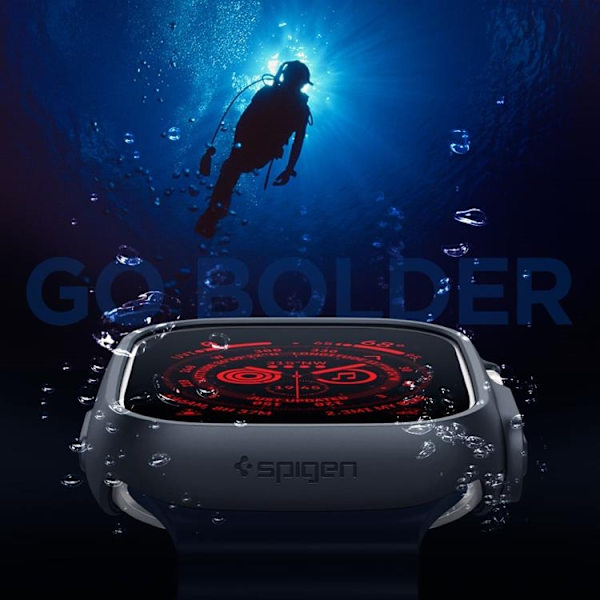 Spigen Apple Watch Ultra (49mm) Etui Tynd Pasform - Sort Svart